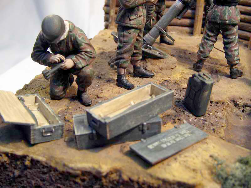 Dioramas and Vignettes: German Mortar Team, photo #4