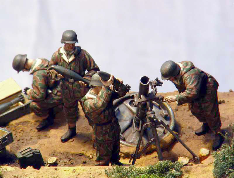 Dioramas and Vignettes: German Mortar Team, photo #6