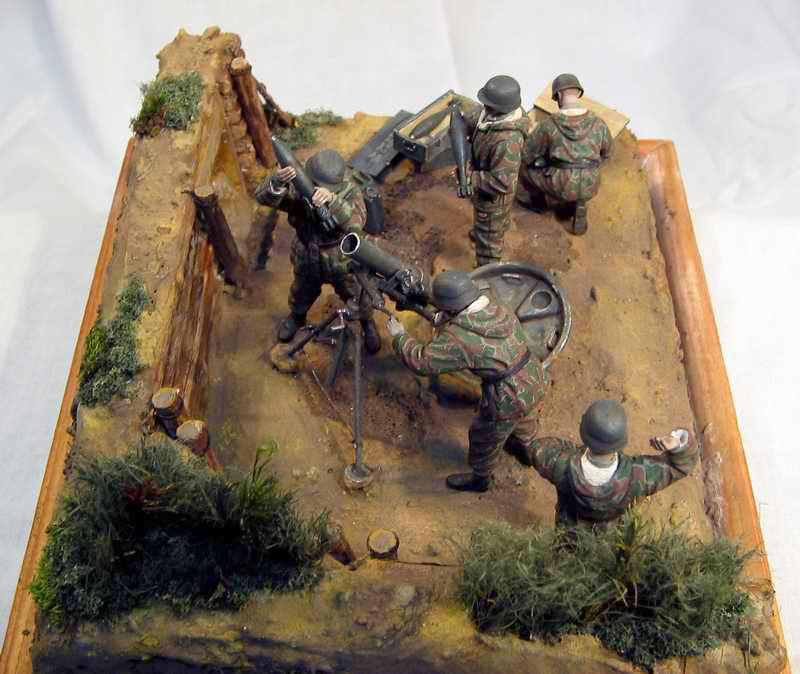Dioramas and Vignettes: German Mortar Team, photo #9