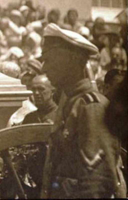 Фигурки: Генерал-лейтенант С.Л.Марков и капитан 1го офицерского полка. Ледовый поход, 1918, фото #13