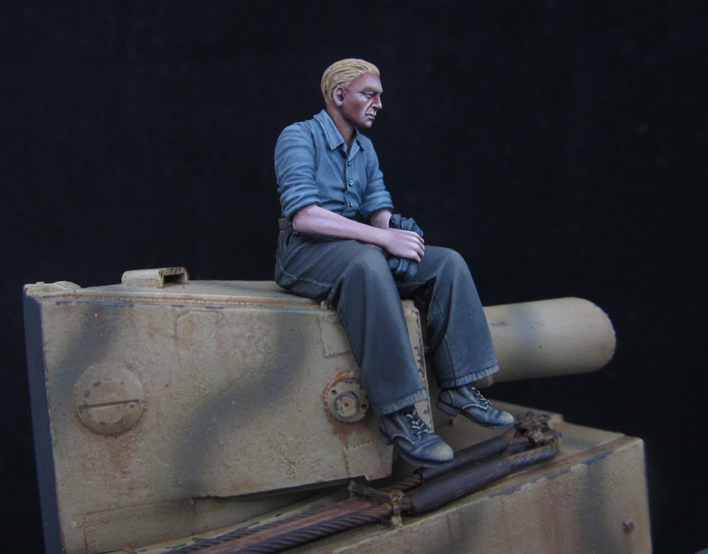 Dioramas and Vignettes: The tank crew, photo #1