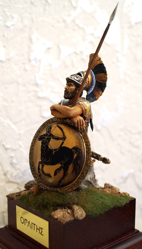 Figures: Hoplite, V cent. B.C., photo #18