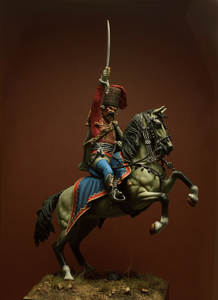 Фигурки: Прусский офицер 2-го полка гусар, 1762г., фото #1