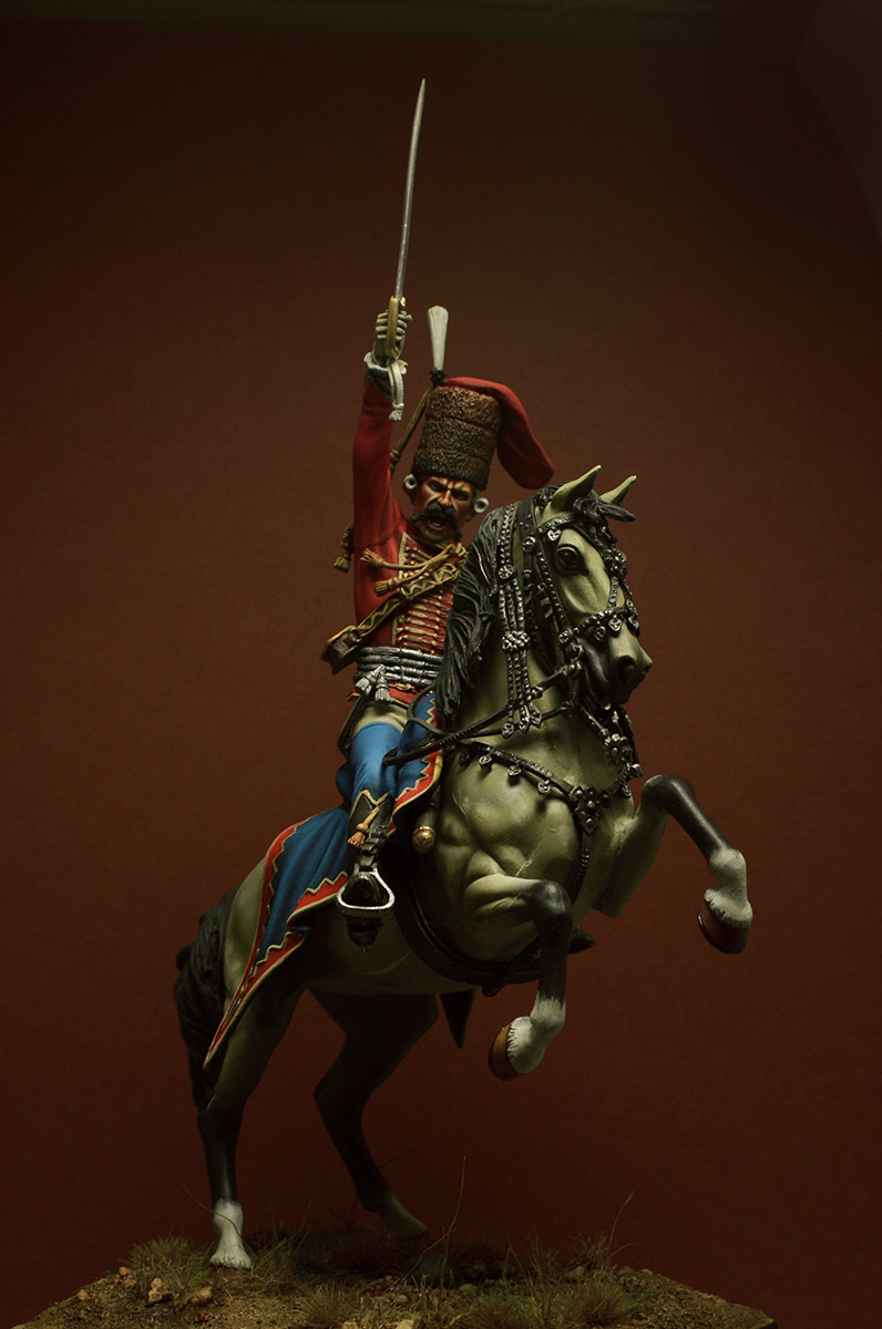 Figures: Prussian officer, 2nd Hussars, 1762, photo #2