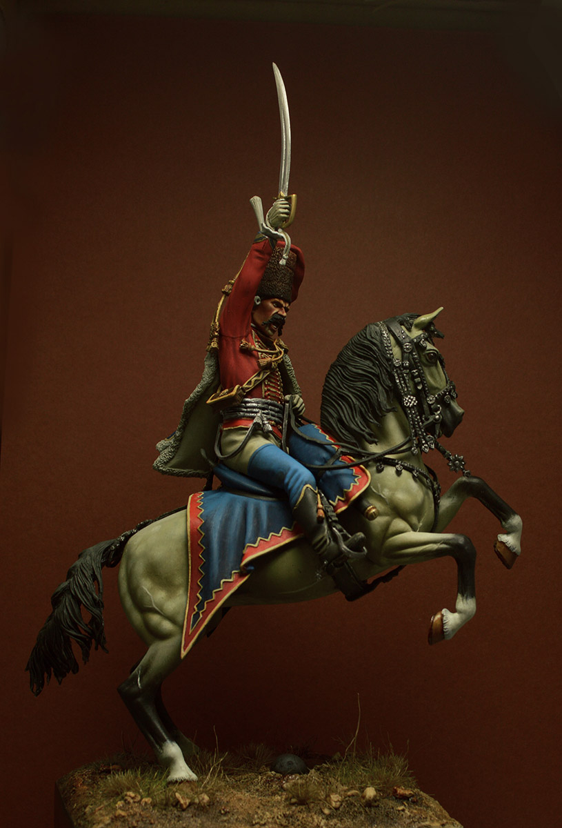 Figures: Prussian officer, 2nd Hussars, 1762, photo #3