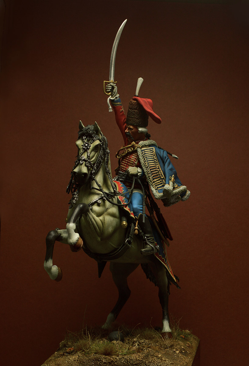 Figures: Prussian officer, 2nd Hussars, 1762, photo #4