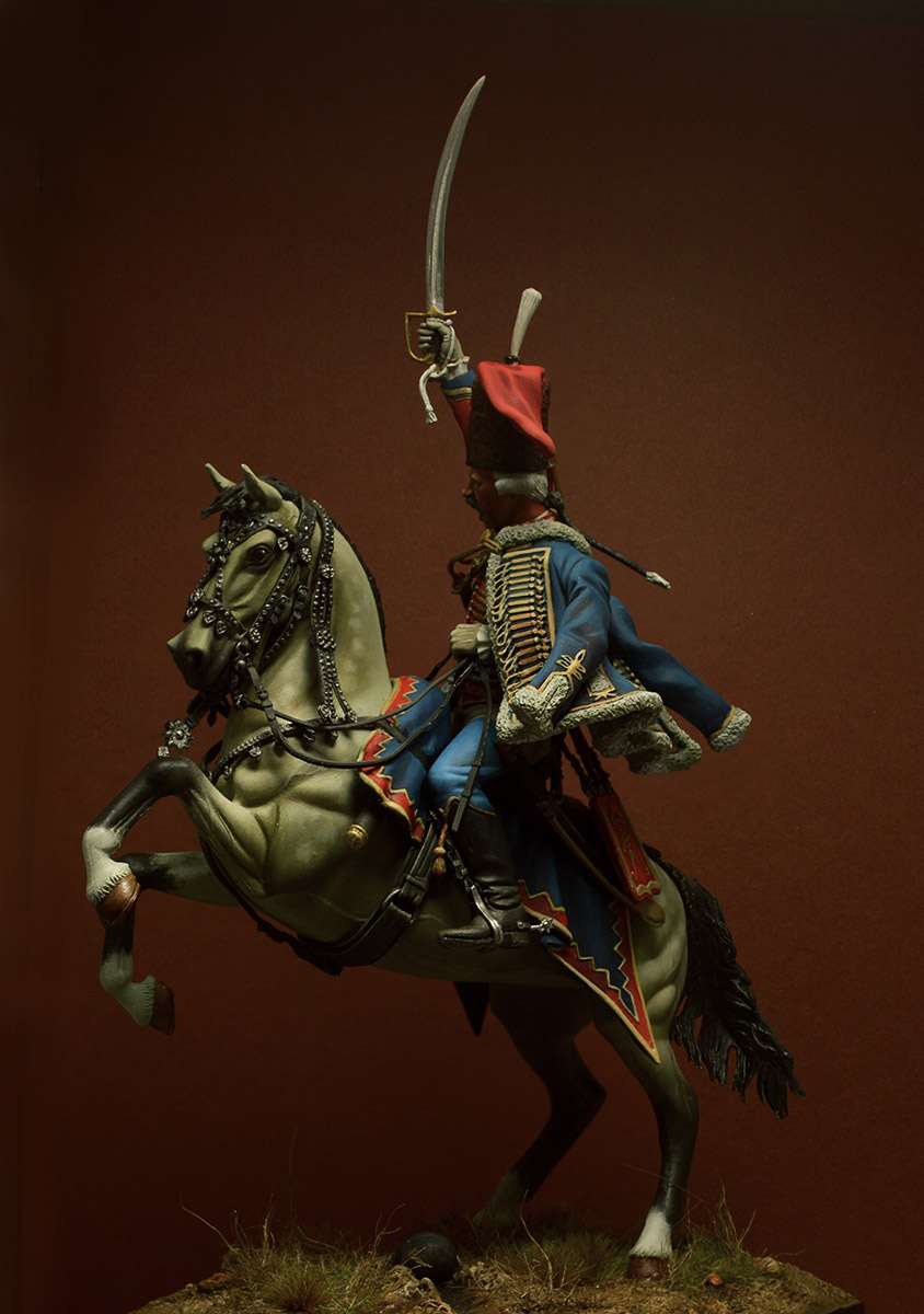 Figures: Prussian officer, 2nd Hussars, 1762, photo #5