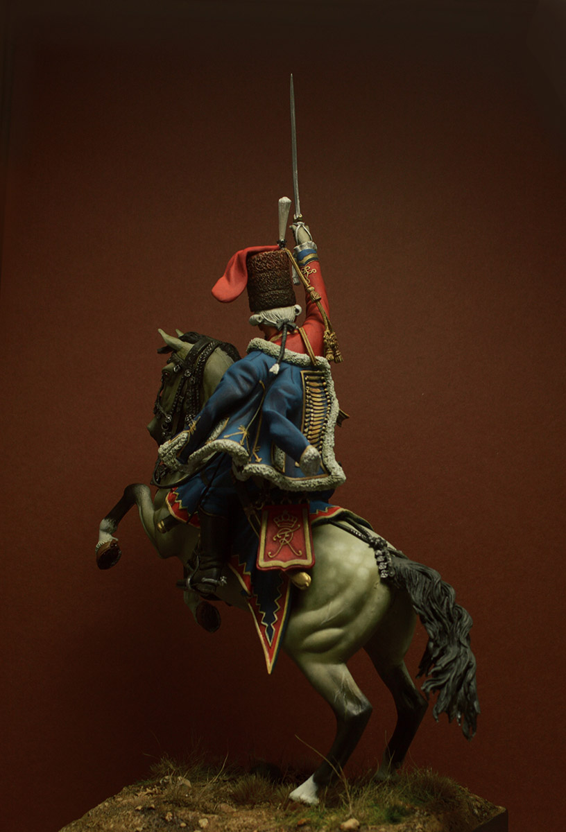 Figures: Prussian officer, 2nd Hussars, 1762, photo #7