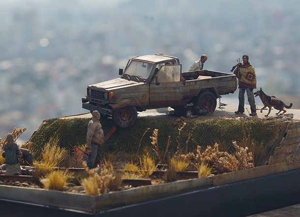 Dioramas and Vignettes: The road of the dead