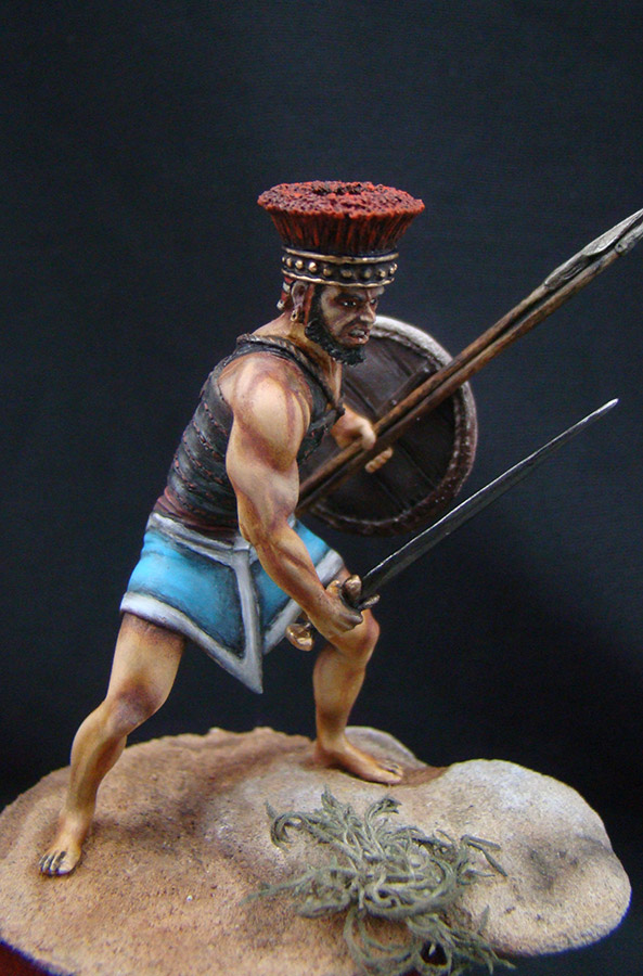 Фигурки: Филистимлянский тяжеловооруженный воин, XIII-XII века до н.э., фото #8
