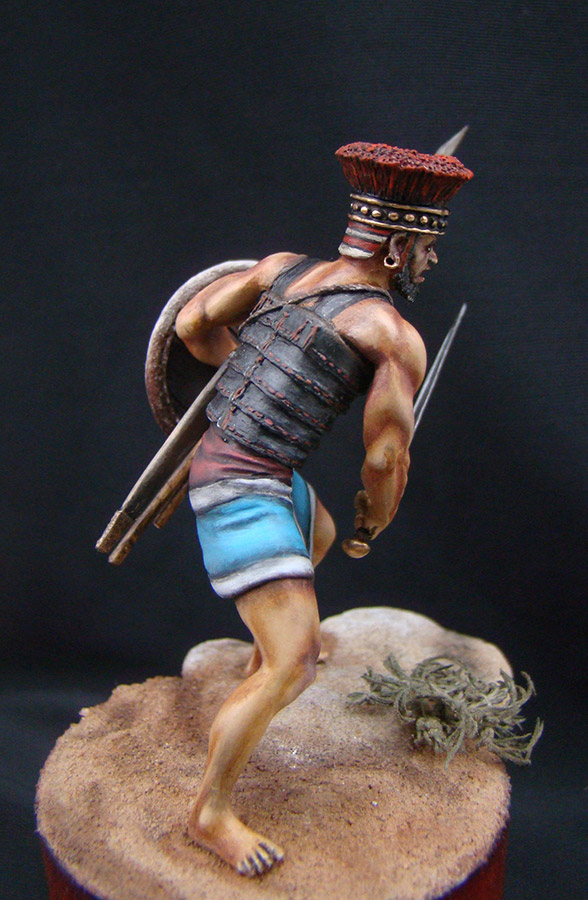 Фигурки: Филистимлянский тяжеловооруженный воин, XIII-XII века до н.э., фото #9