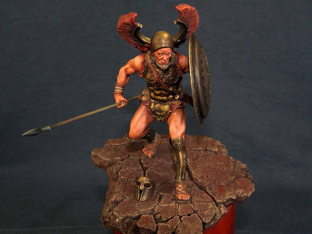 Figures: Greek hoplite, photo #11