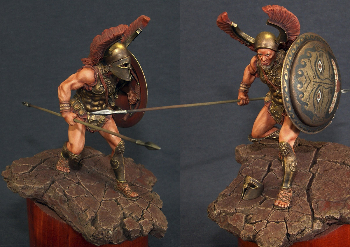 Figures: Greek hoplite, photo #12