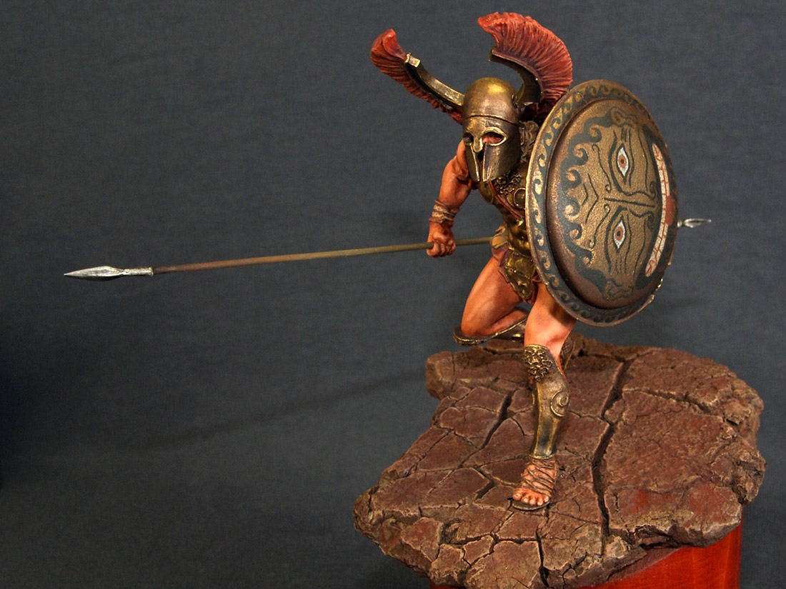 Figures: Greek hoplite, photo #2