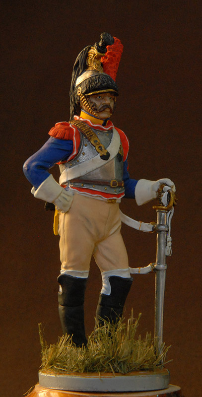 Figures: French cuirassier, 10th regt., 1812, photo #1