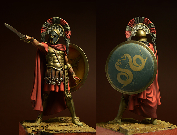 Figures: Spartan warrior