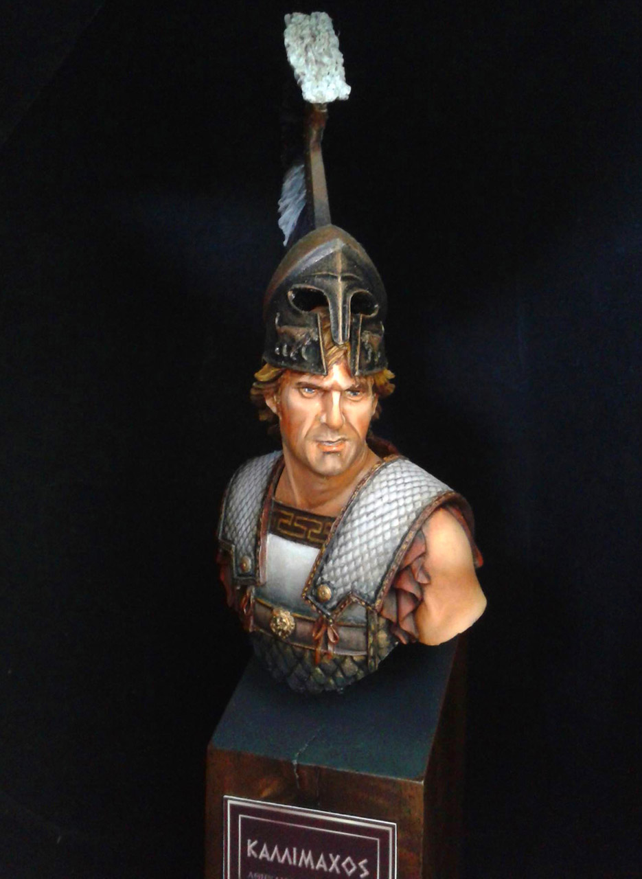 Figures: Athenian warlord Kallimachos. Battle of Marathon 490 b.C, photo #2