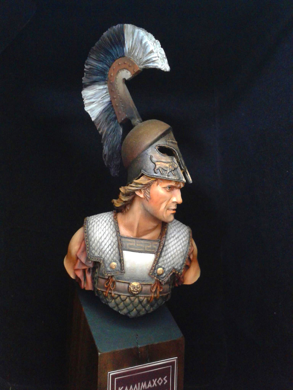 Figures: Athenian warlord Kallimachos. Battle of Marathon 490 b.C, photo #5