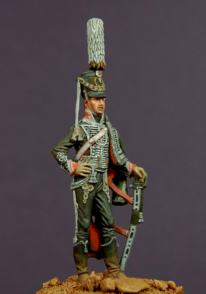 Figures: Senior officer, Alexandriysky hussars regt., 1809-11, photo #3