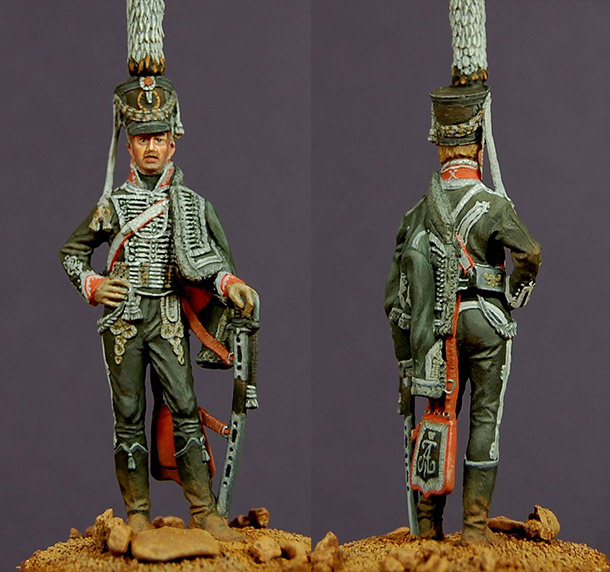 Figures: Senior officer, Alexandriysky hussars regt., 1809-11