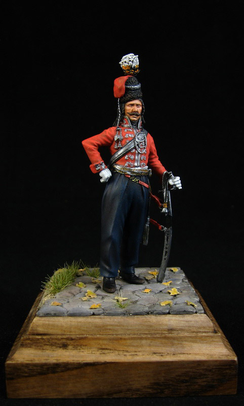 Figures: Officer, Leib Guard cossacks regt., 1801-09, photo #1