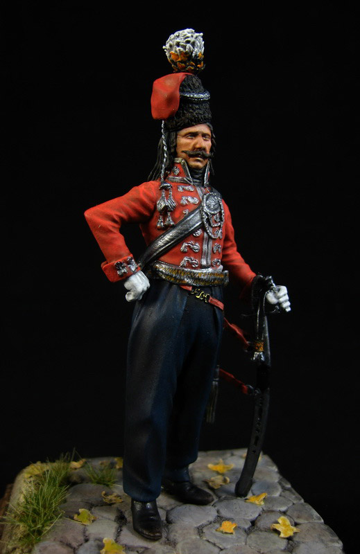 Figures: Officer, Leib Guard cossacks regt., 1801-09, photo #9