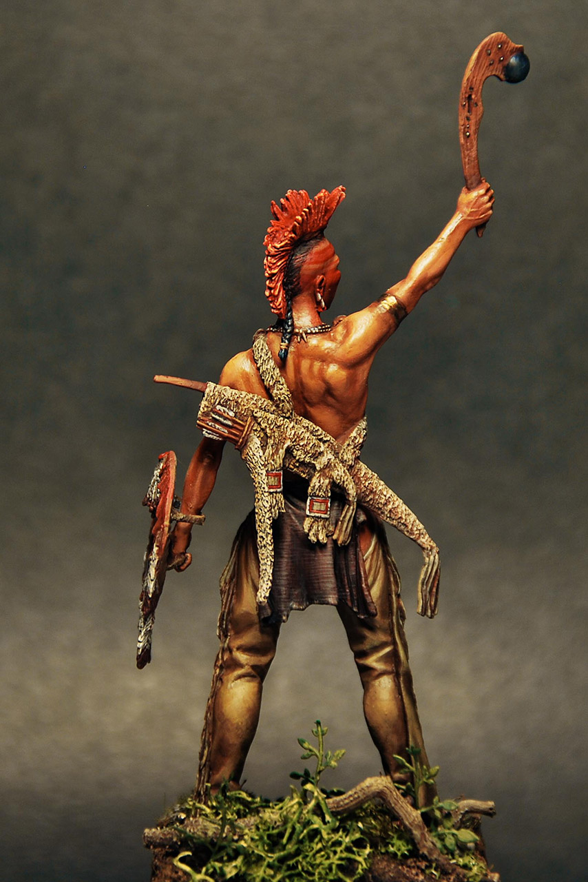 Figures: Pawnee warrior, photo #4
