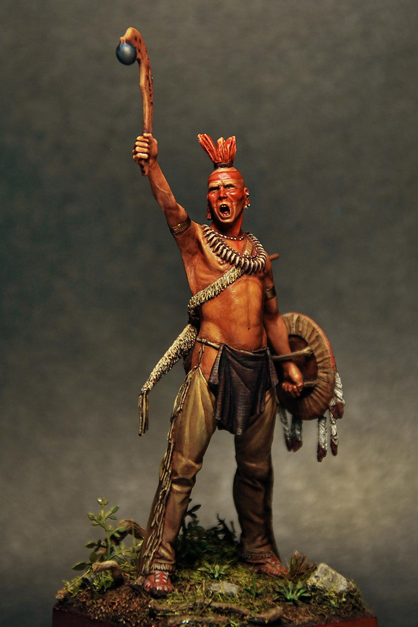 Figures: Pawnee warrior, photo #6