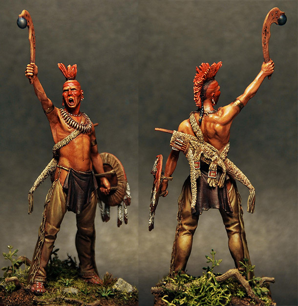 Figures: Pawnee warrior