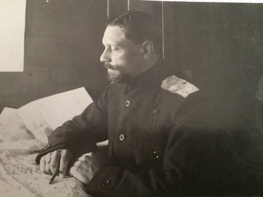 Figures:  Maj.-Gen. V.O.Kappel, summer 1919, photo #10