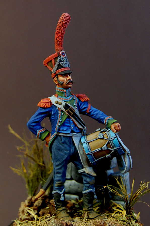 Figures: Drummer, carabiniers of 8th light regt., France, photo #2