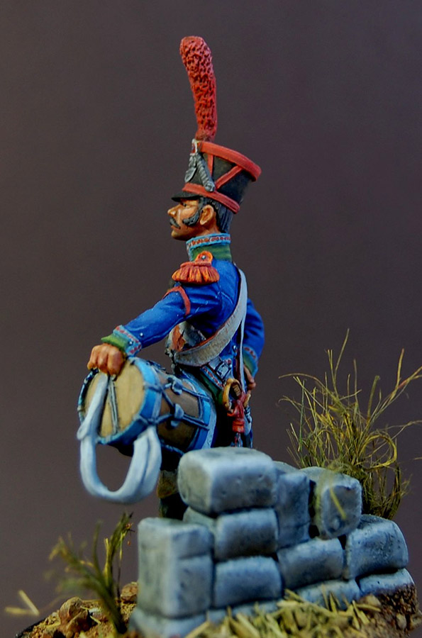 Figures: Drummer, carabiniers of 8th light regt., France, photo #3