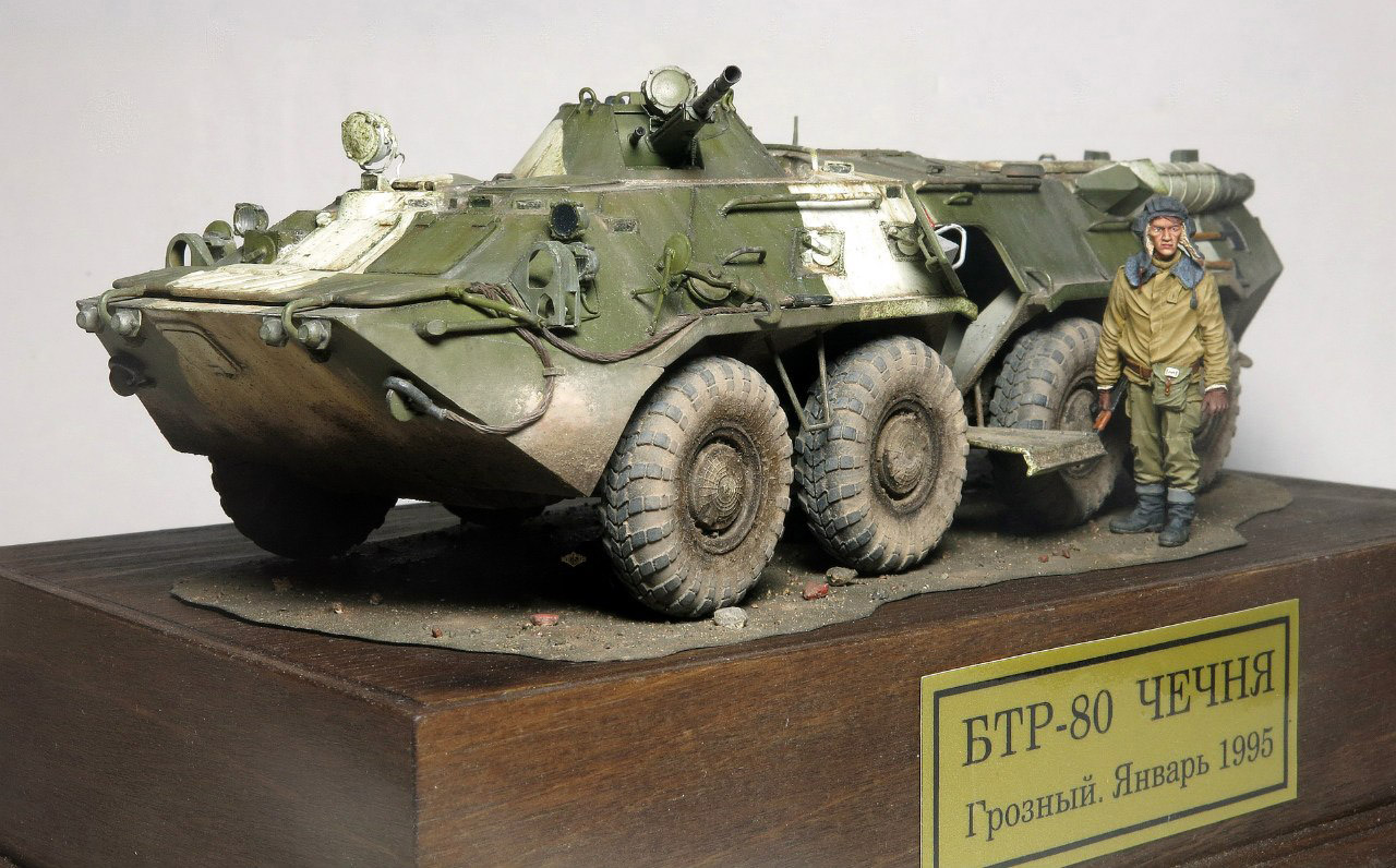 Dioramas and Vignettes: BTR-80 in Chechnya, photo #10