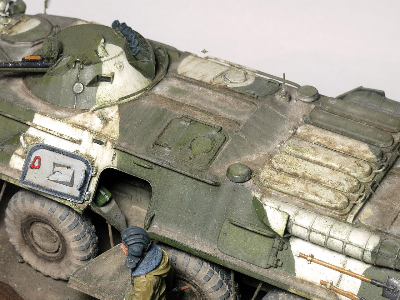 Dioramas and Vignettes: BTR-80 in Chechnya, photo #15