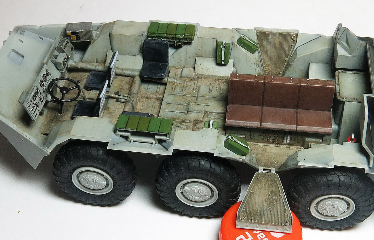 Dioramas and Vignettes: BTR-80 in Chechnya, photo #17