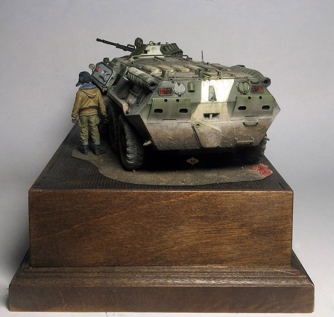 Dioramas and Vignettes: BTR-80 in Chechnya, photo #7