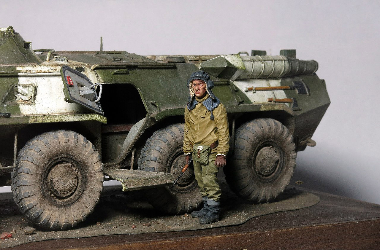 Dioramas and Vignettes: BTR-80 in Chechnya, photo #9