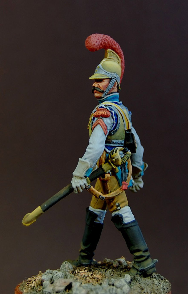 Фигурки: Рядовой карабинерного полка, Франция, 1812, фото #4