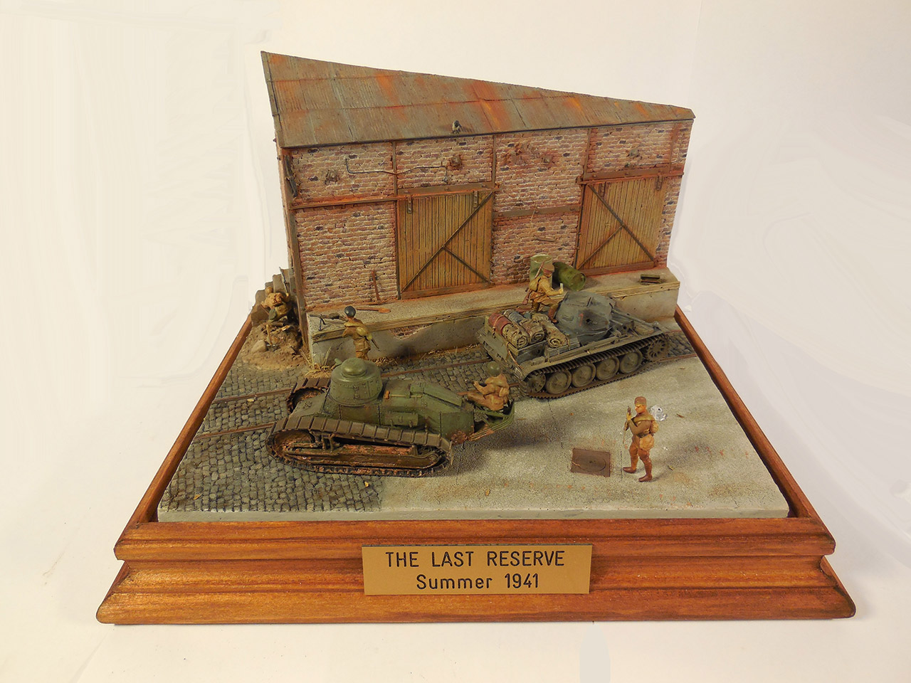 Dioramas and Vignettes: The last reserve. Summer 1941, photo #1
