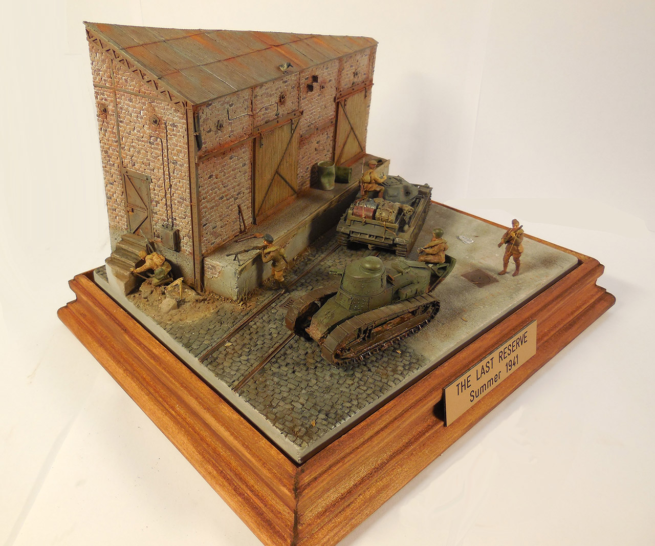 Dioramas and Vignettes: The last reserve. Summer 1941, photo #2