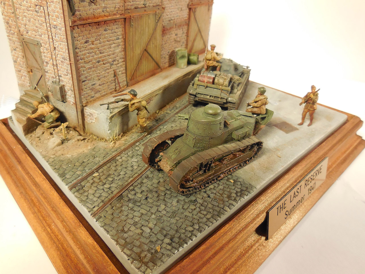 Dioramas and Vignettes: The last reserve. Summer 1941, photo #6