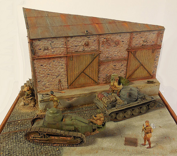 Dioramas and Vignettes: The last reserve. Summer 1941