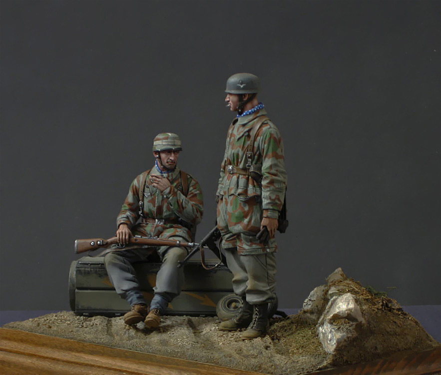 Dioramas and Vignettes: German paratroopers, photo #3