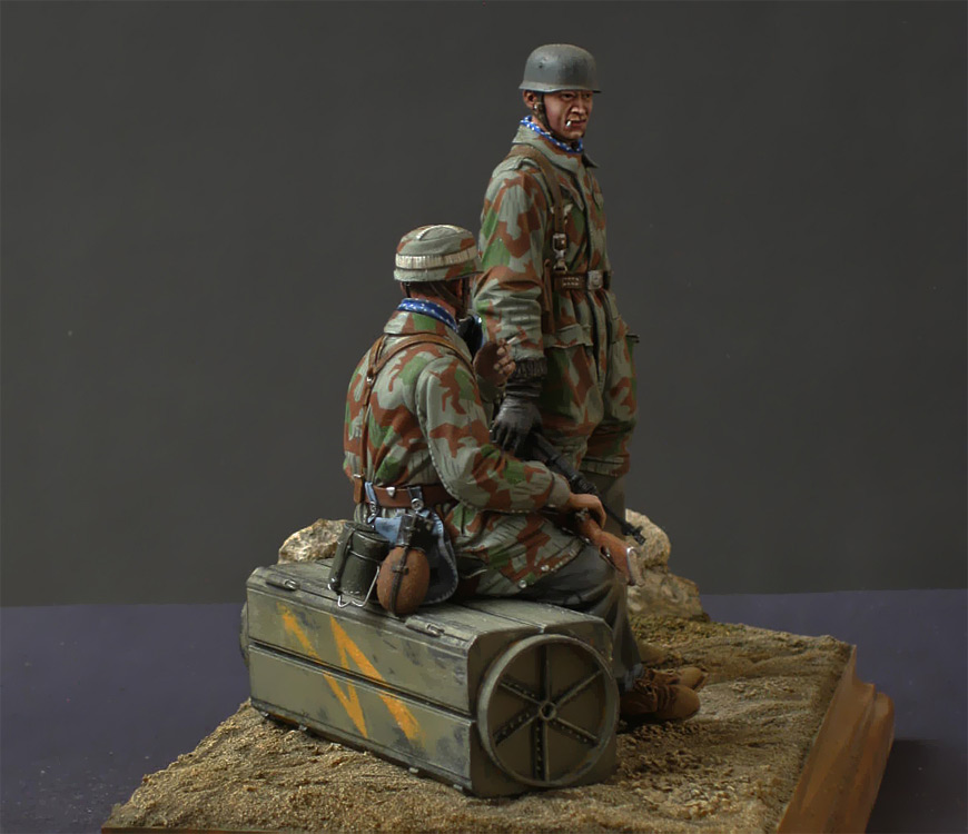 Dioramas and Vignettes: German paratroopers, photo #5