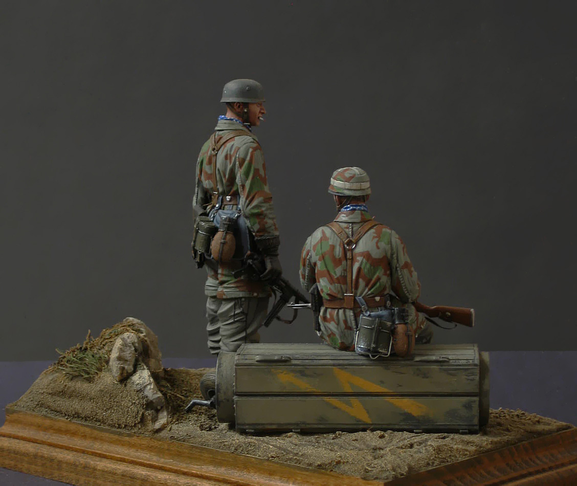 Dioramas and Vignettes: German paratroopers, photo #6