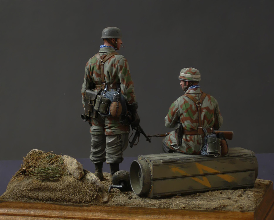 Dioramas and Vignettes: German paratroopers, photo #7