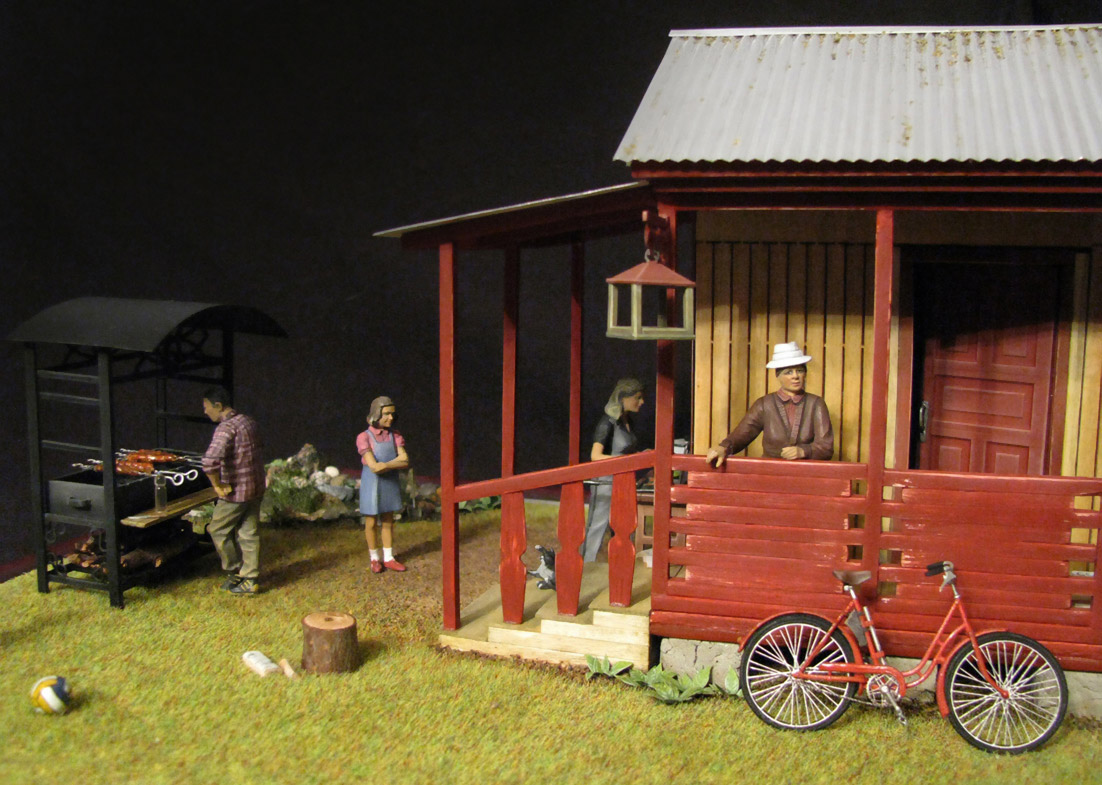 Dioramas and Vignettes: Summer cottage, photo #1