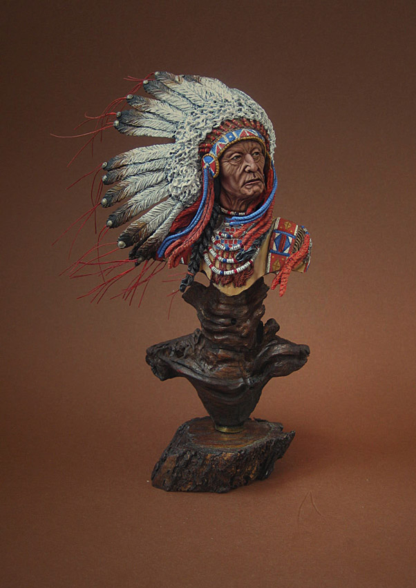 Figures: Oglala Sioux chief, photo #1