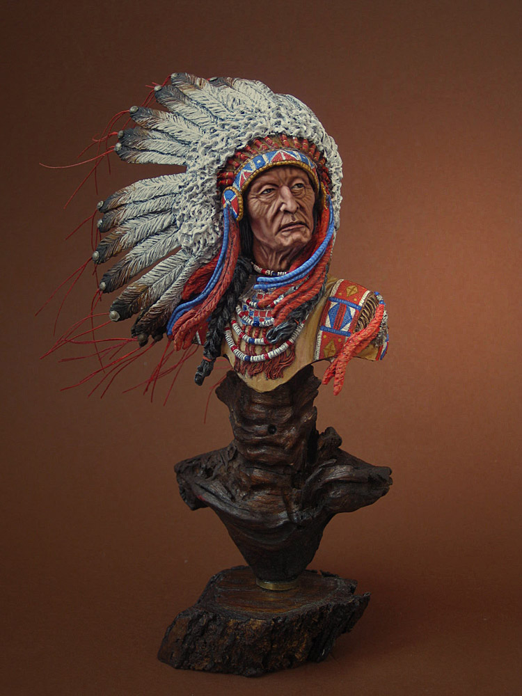 Figures: Oglala Sioux chief, photo #2