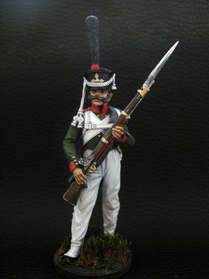Фигурки: Рядовой Грузинского гренадерского полка, 1812 г., фото #1